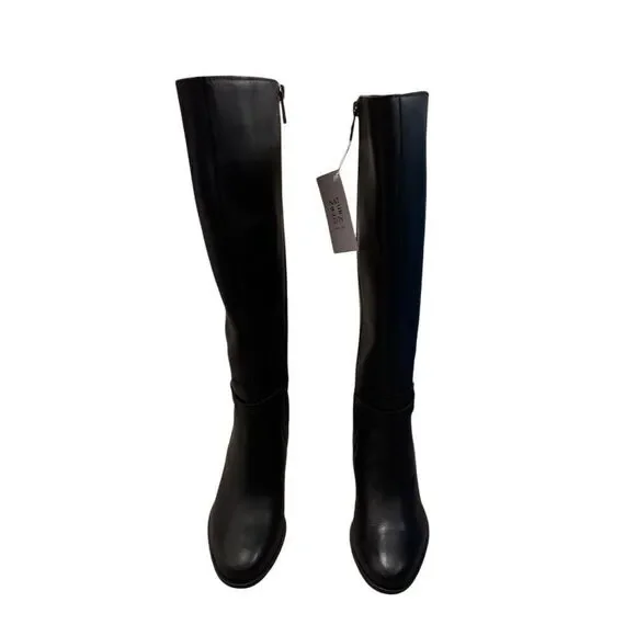 Naturalizer Women's Black Knee High Boots Wide Calf Size 5.5 - Picture 3 of 10